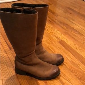 Ugg Leather Boots Sz 10